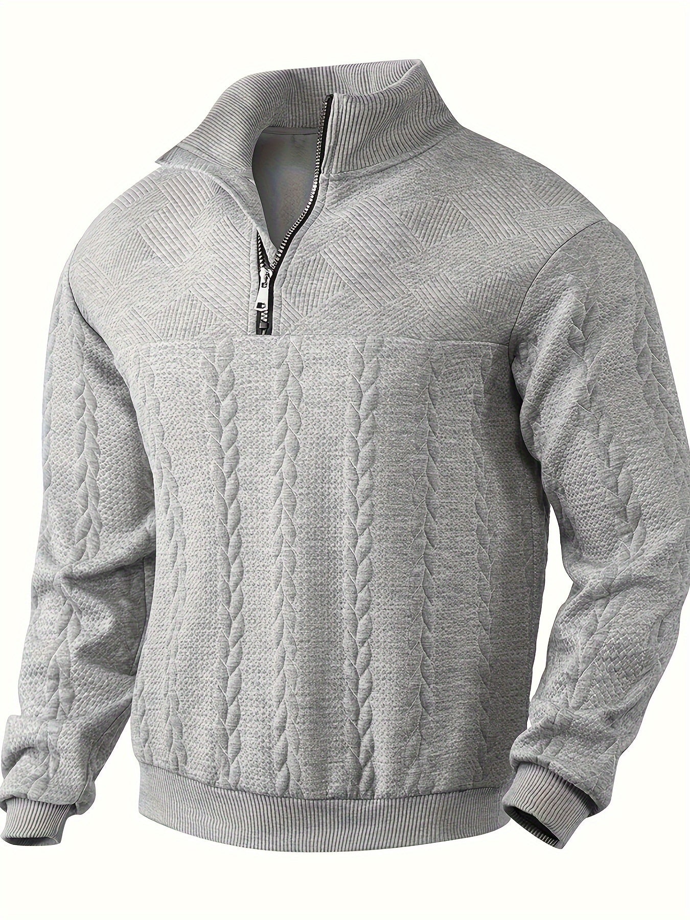 Rafael - Pull zippé vintage homme