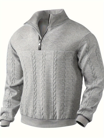 Rafael - Pull zippé vintage homme