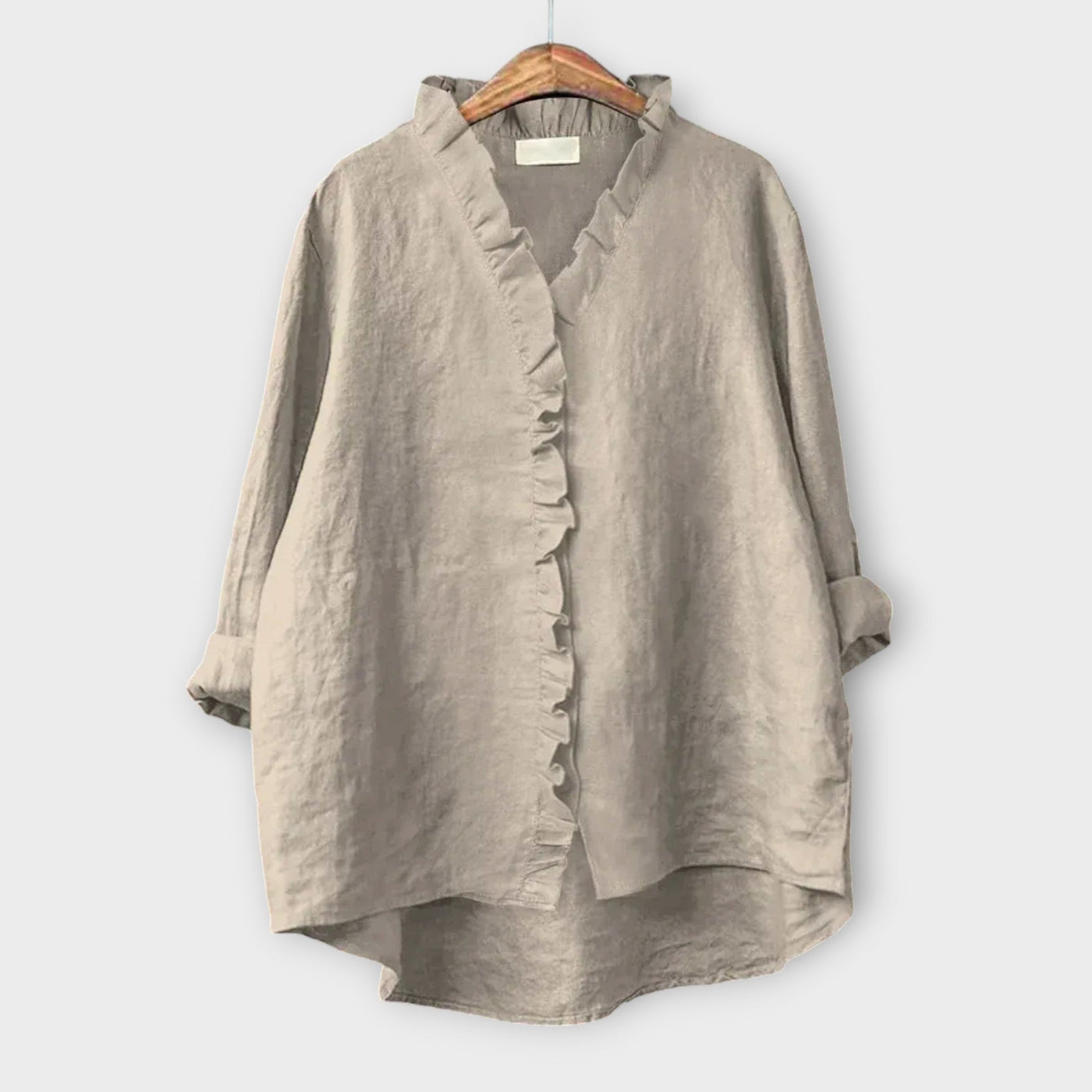 Sanela | Chemise chic en lin et coton