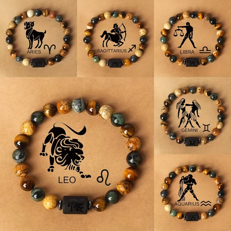 Bracelet Zodiaque en Pierres Naturelles