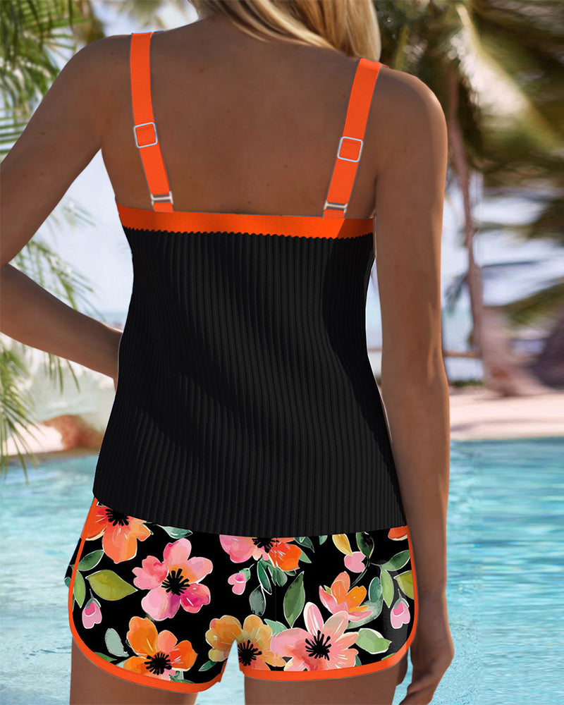 Tankini de Plage Deux Pièces