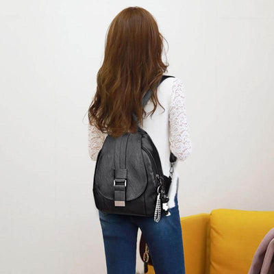 Sac à dos en cuir pour femmes