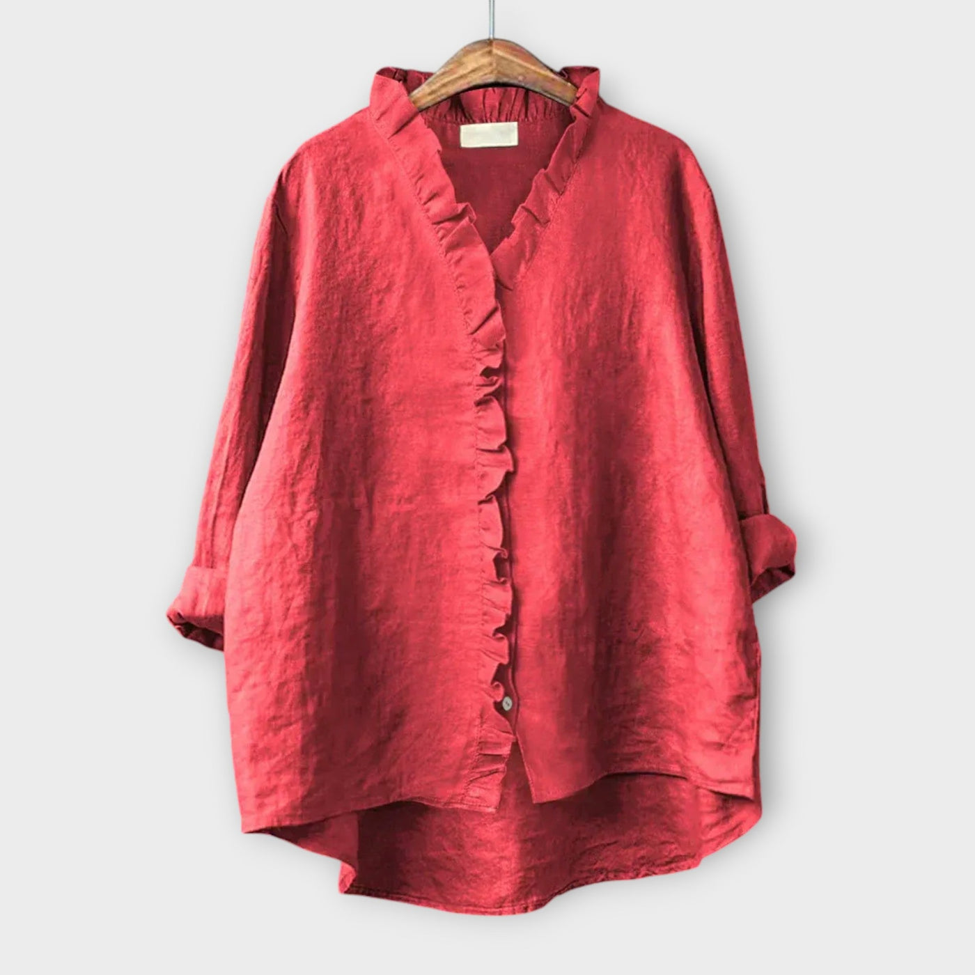 Sanela | Chemise chic en lin et coton