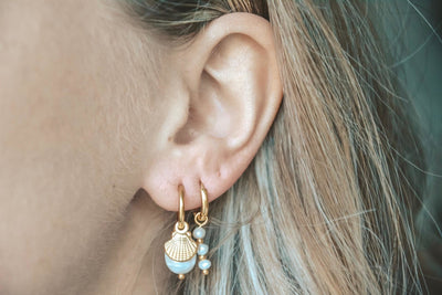 Mon Chéri – Boucles d’oreilles – Pierre naturelle – Acier inoxydable