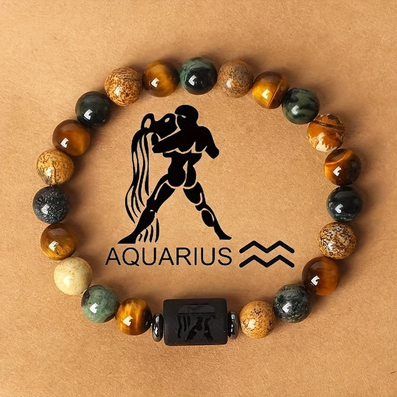 Bracelet Zodiaque en Pierres Naturelles