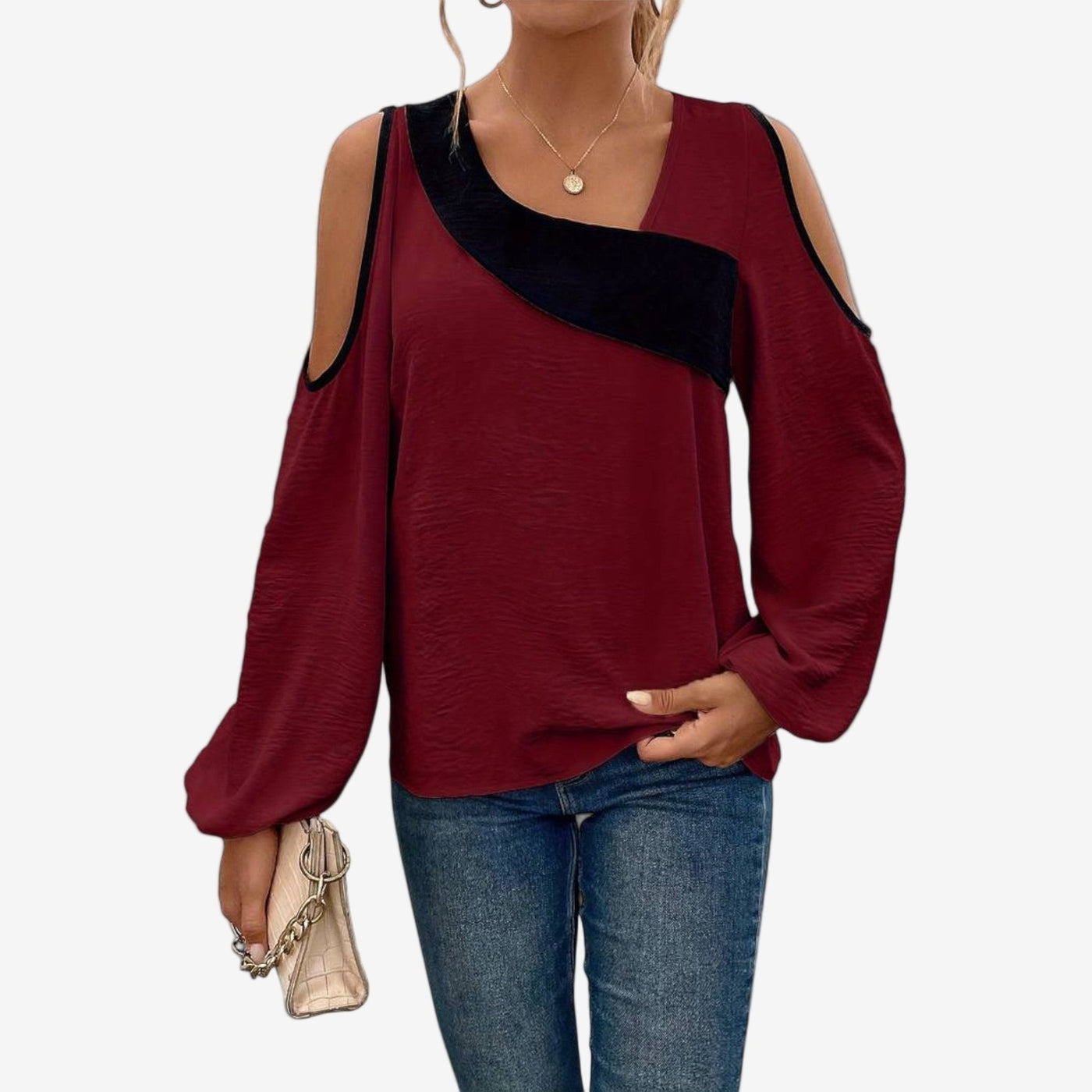 Scarlett™ Pull à Épaules Dénudées