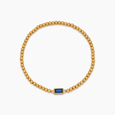 Edmonton Essence™ | Gold Birthstone Bracelet