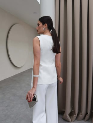 AtelierdeRocheParis™ | Amélie | Ensemble Blazer et Pantalon Chic