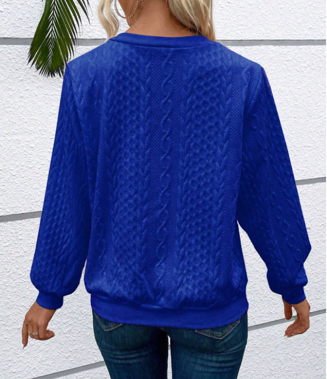 Élégant Pull Zippé Confortable