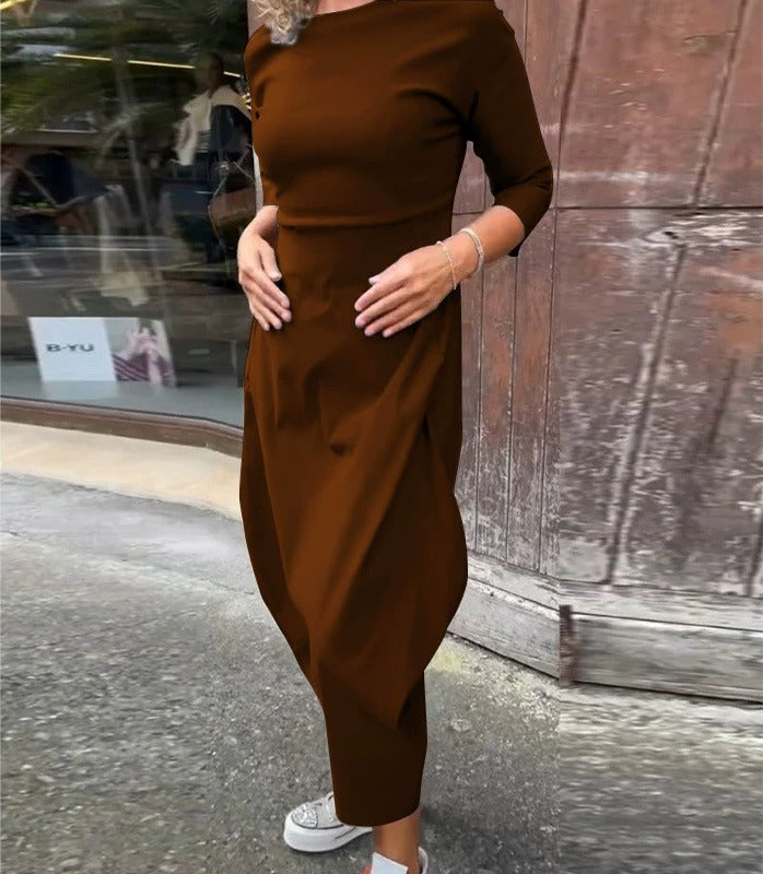 Malou | Robe midi élégante