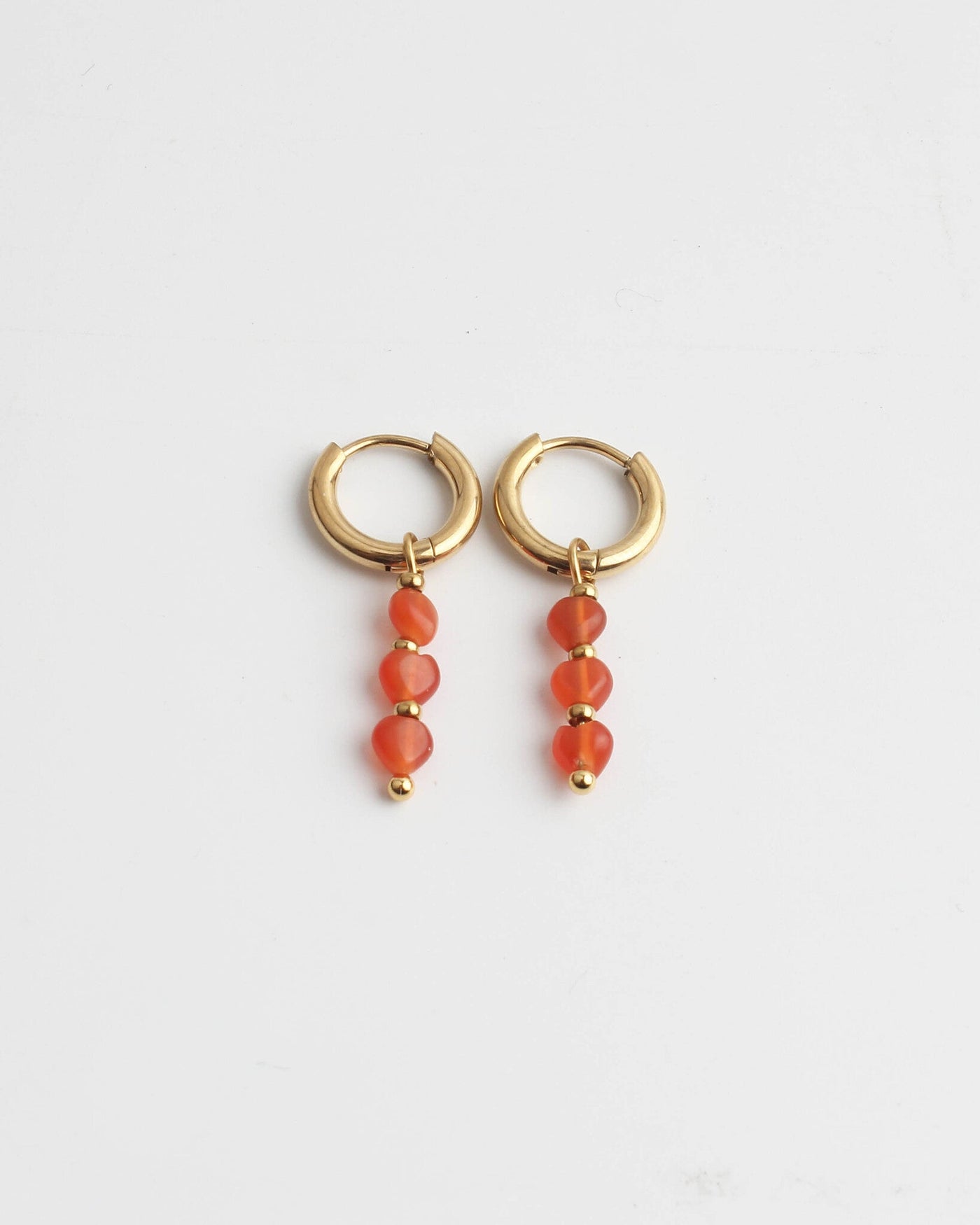 Mon Chéri – Boucles d’oreilles – Pierre naturelle – Acier inoxydable