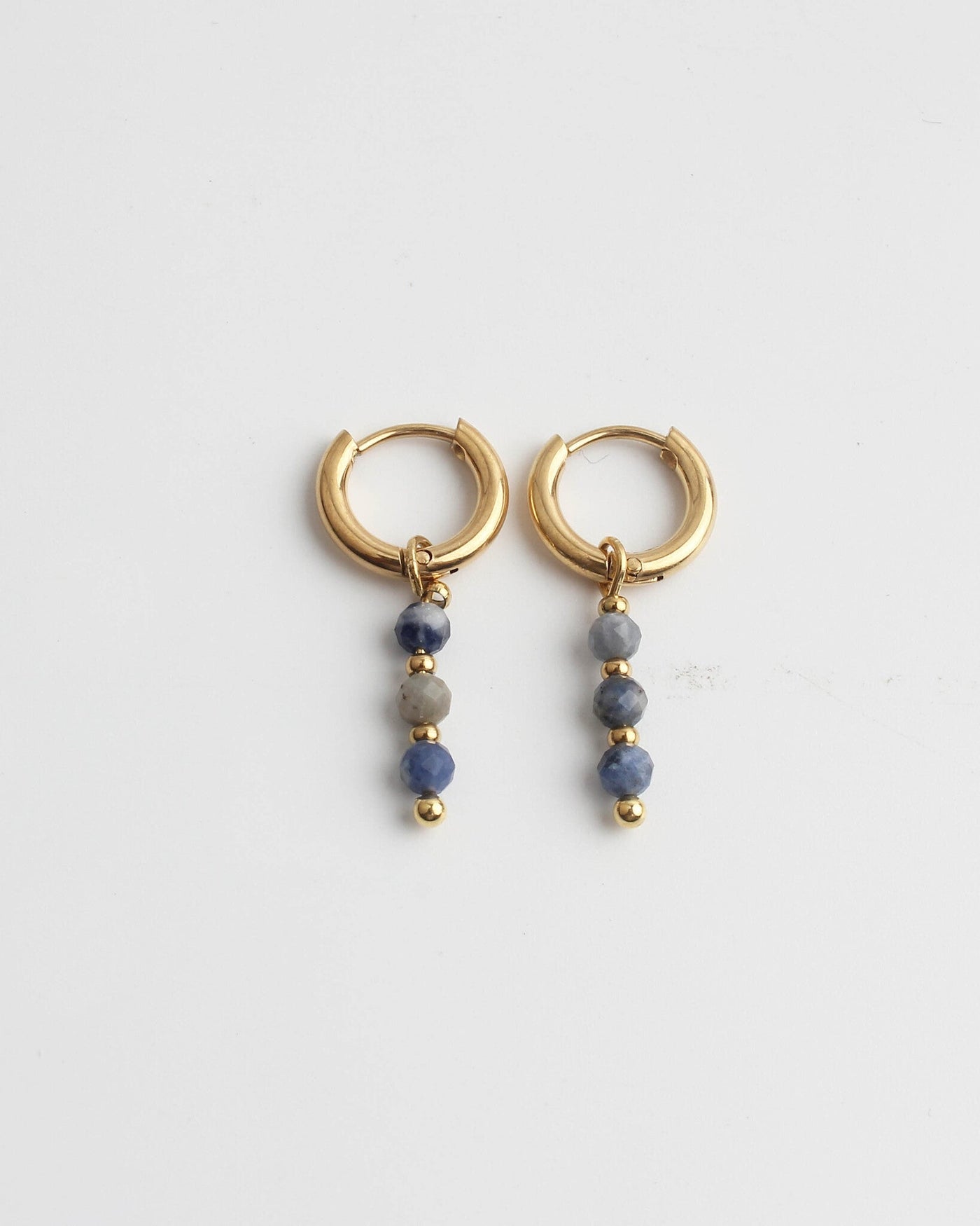 Mon Chéri – Boucles d’oreilles – Pierre naturelle – Acier inoxydable
