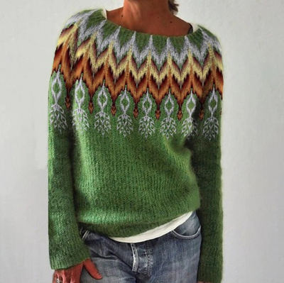 Indira | Pull Retro Confortable