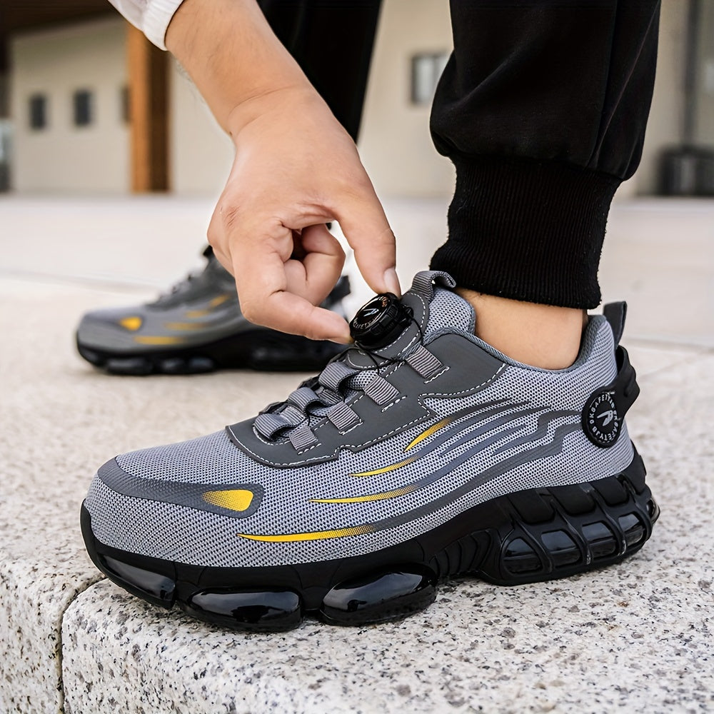 Chaussures de travail durables à embout en acier pour hommes | Confort