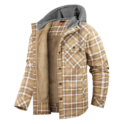 NOAH - Veste en Flanelle Polaire d'Hiver
