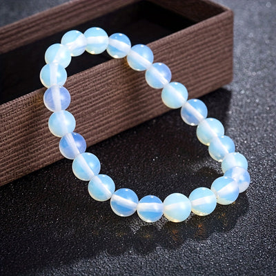 Bracelet boule en pierre de lune