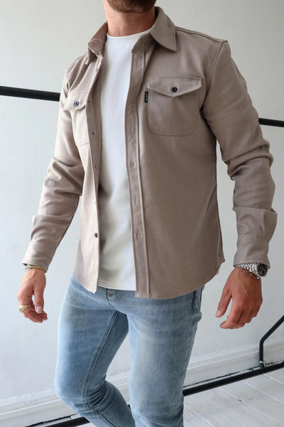 Ranveer | Veste Chemise Moderne à Coupe Élégante pour Hommes