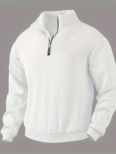 Rafael - Pull zippé vintage homme
