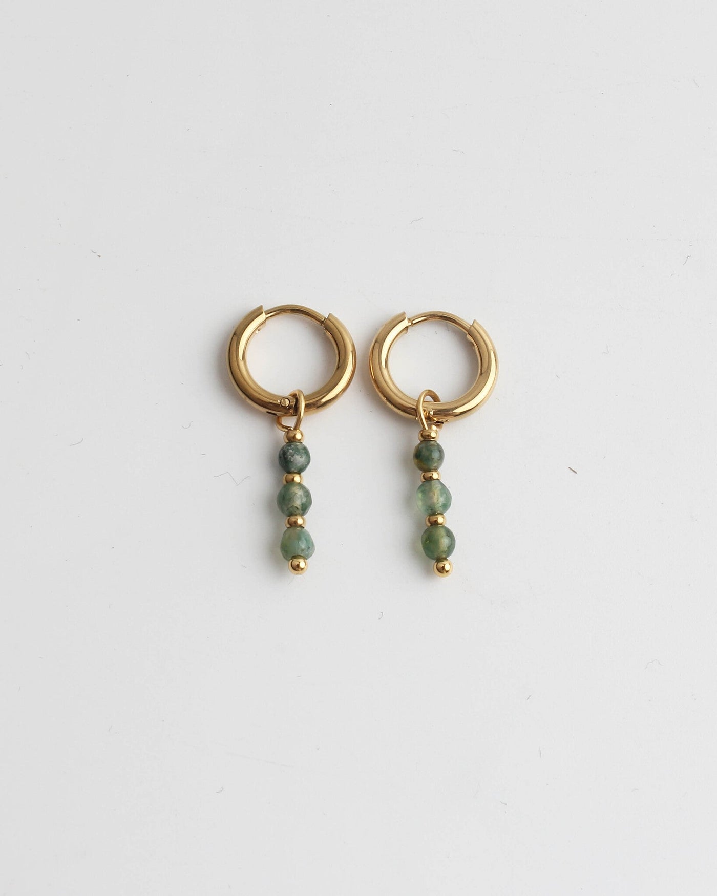 Mon Chéri – Boucles d’oreilles – Pierre naturelle – Acier inoxydable