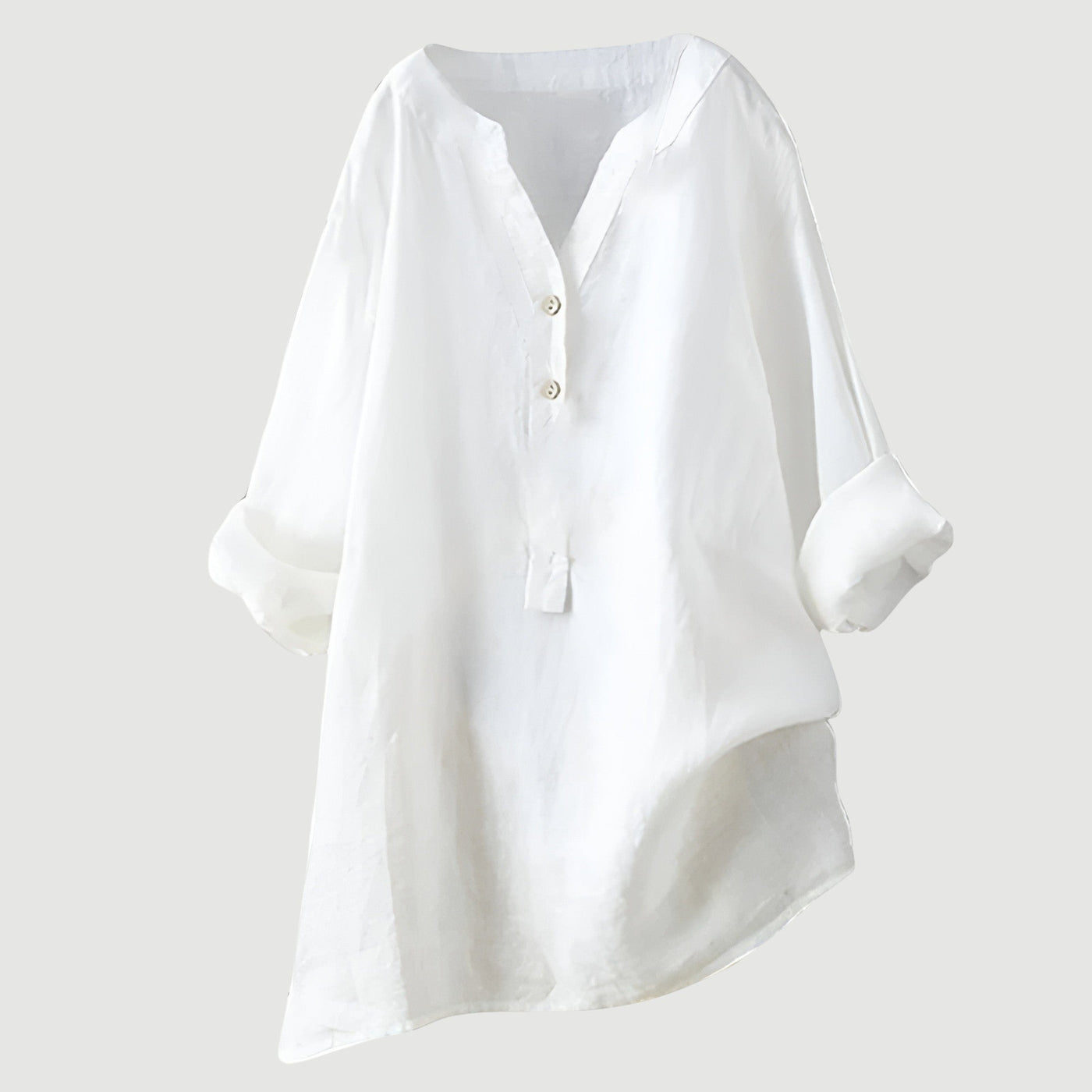 Freja – Chemise en lin légère et confortable avec boutons