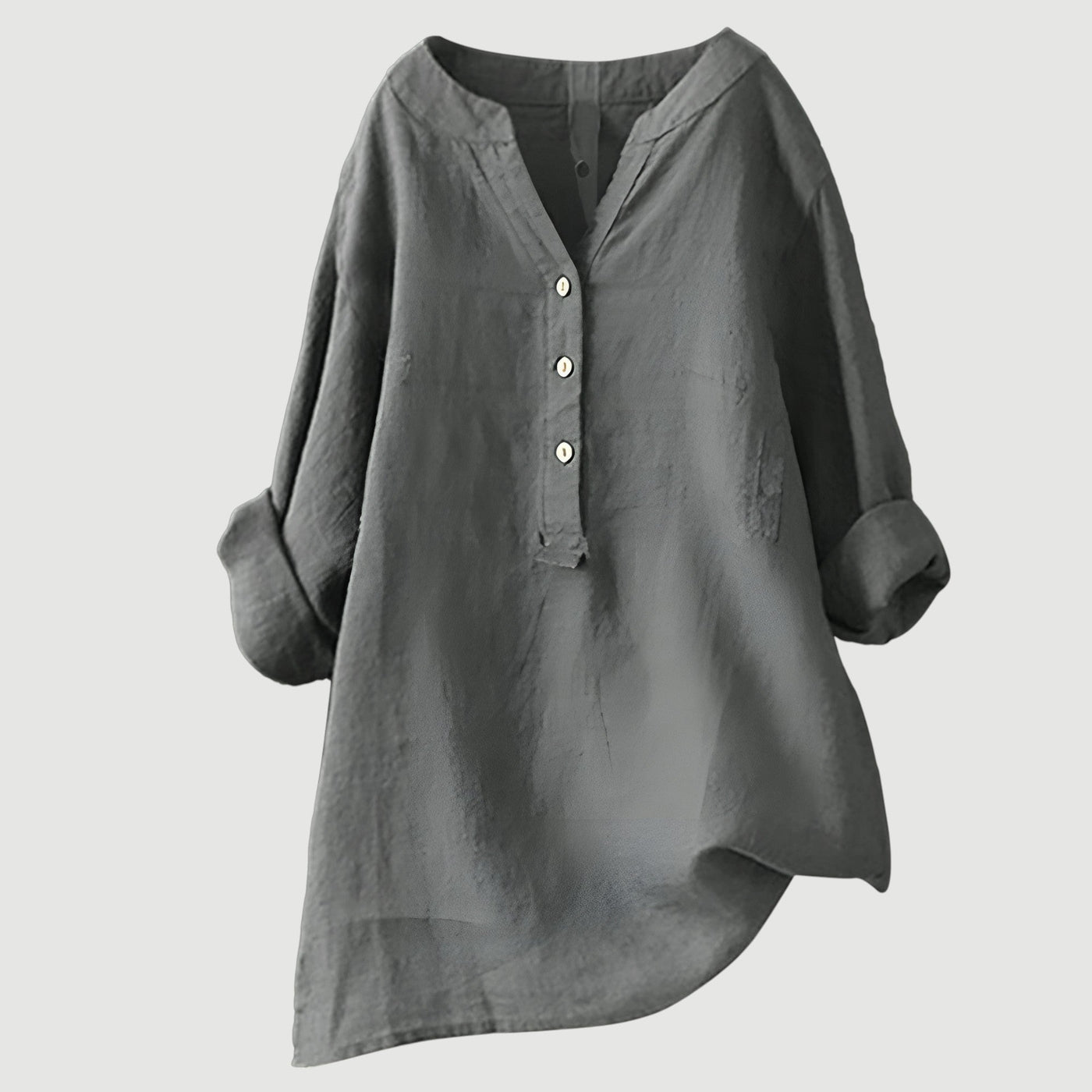 Freja – Chemise en lin légère et confortable avec boutons