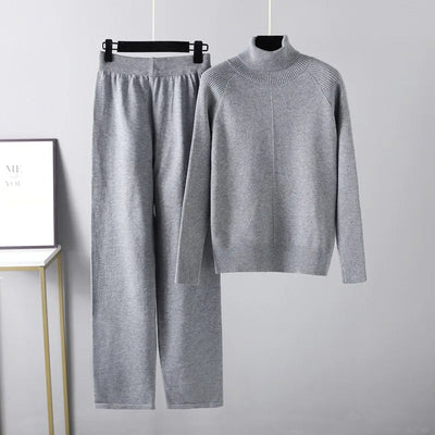 AtelierDeRoche™ | Ensemble deux pièces Lounge en tricot torsadé