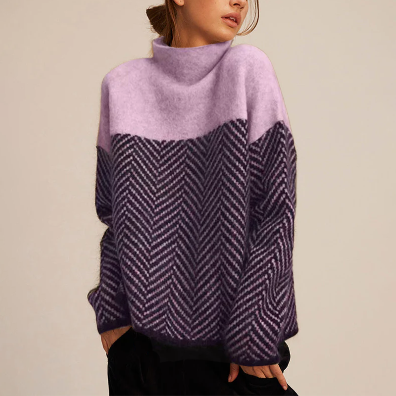 ADELIE | Turtleneck Premium En Maille Noble