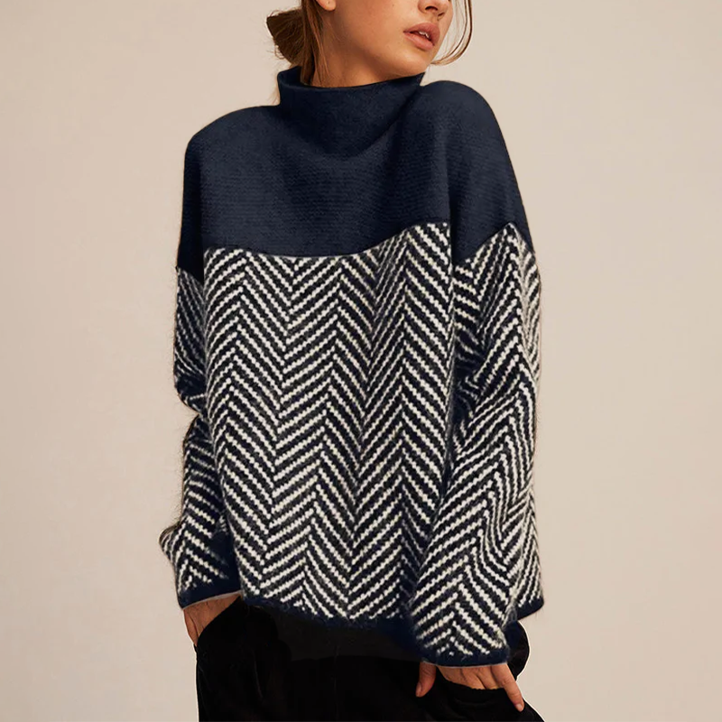 ADELIE | Col roulé premium en tricot raffiné
