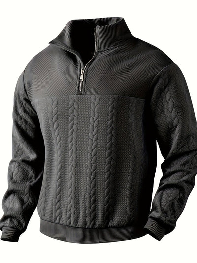 Rafael - Pull zippé vintage homme