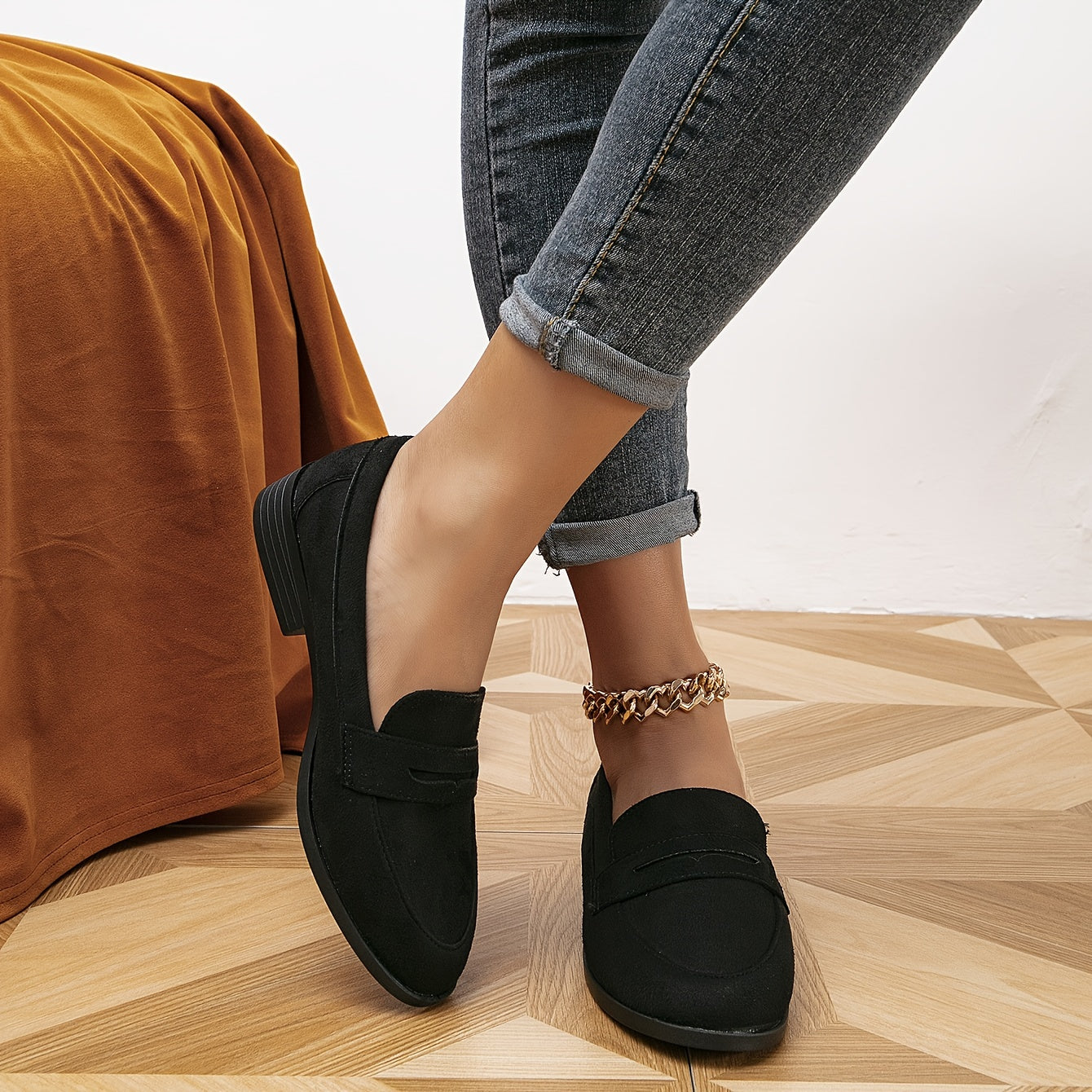 Anna - Mocassins en daim