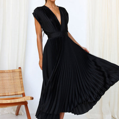 Venus | Robe Élégante Sans Manches à Col en V pour Femme