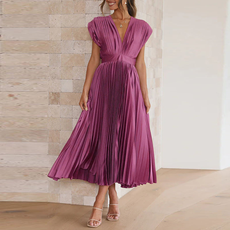 Venus | Robe Élégante Sans Manches à Col en V pour Femme