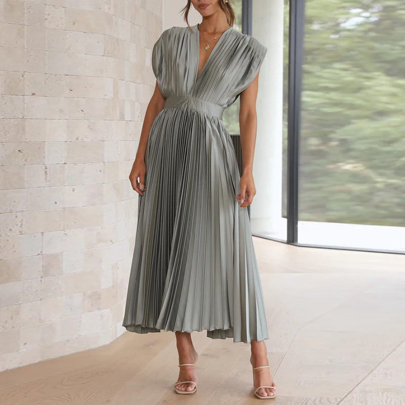 Venus | Robe Élégante Sans Manches à Col en V pour Femme