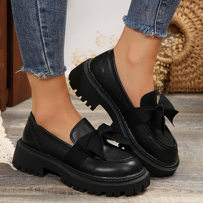 Aurélia – Femme Loafers Plateforme Élégance Moderne