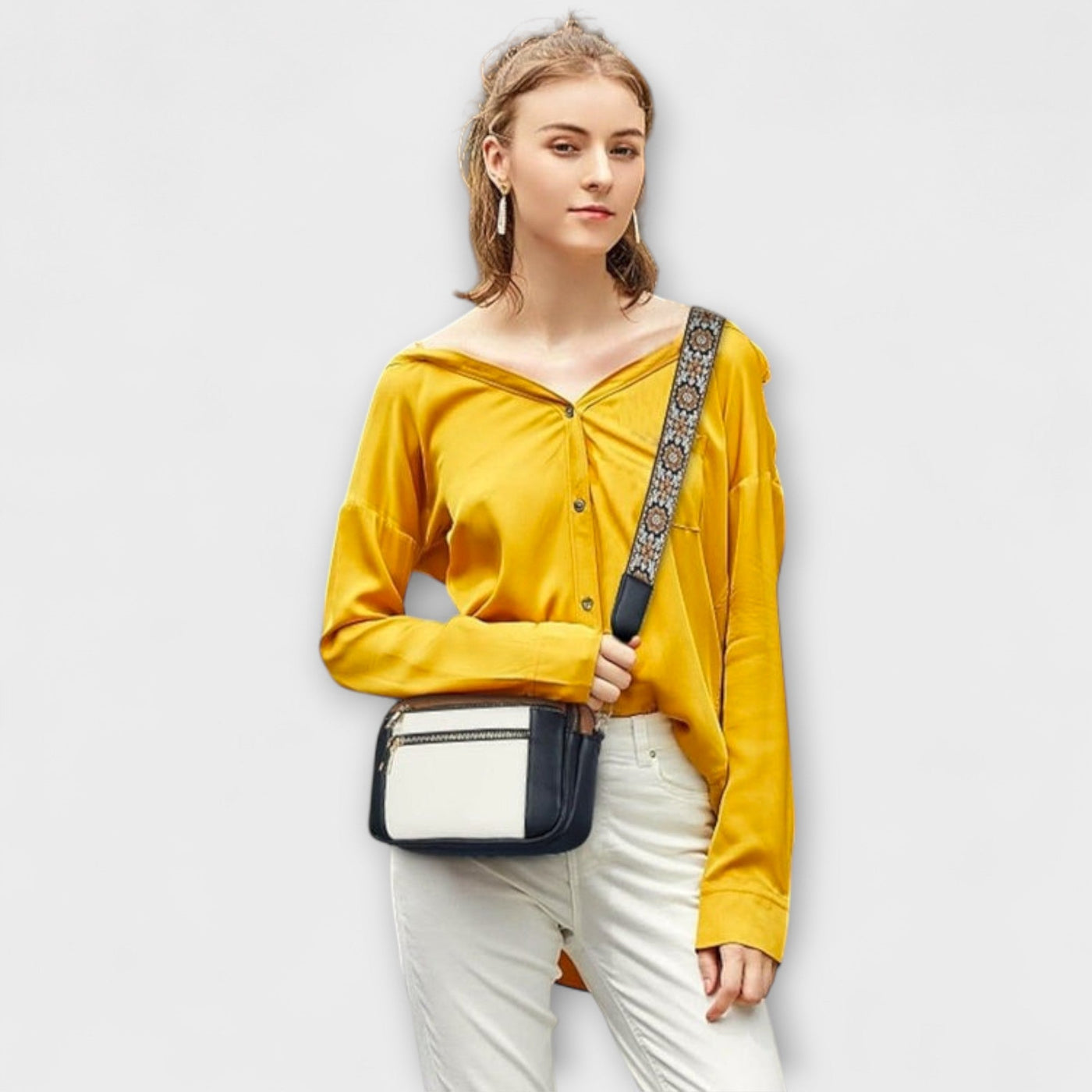 Allure - Sac à bandoulière en cuir élégant