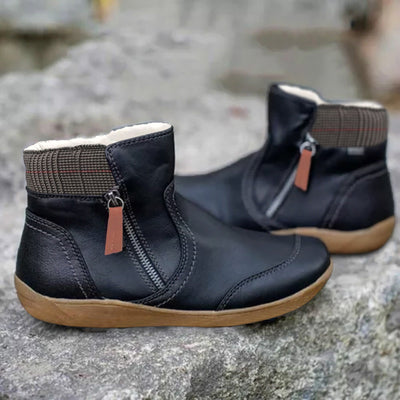 Bottes de Support en Cuir Toutes Saisons