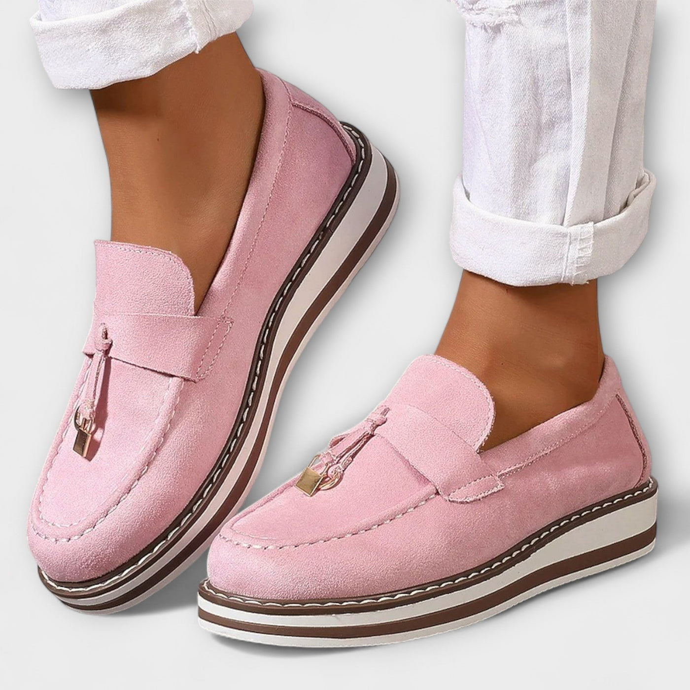 LUISA | Chaussures décontractées à bout rond, au style moderne et au confort quotidien