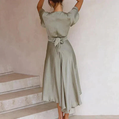 Tinsley | Élégante Robe Midi d'Inspiration Vintage au Silhouette Classique pour Femme