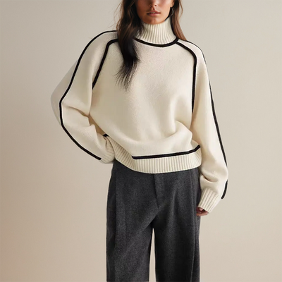 Varla | Pull à col roulé en cachemire