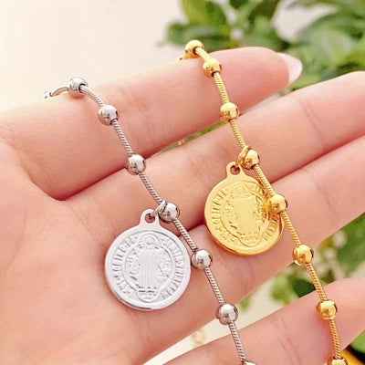 🇫🇷 Bracelet Benedict design français en or 18K
