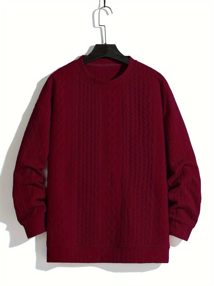 Victor Pull Homme – Tricot Torsadé et Chaleur Intemporelle