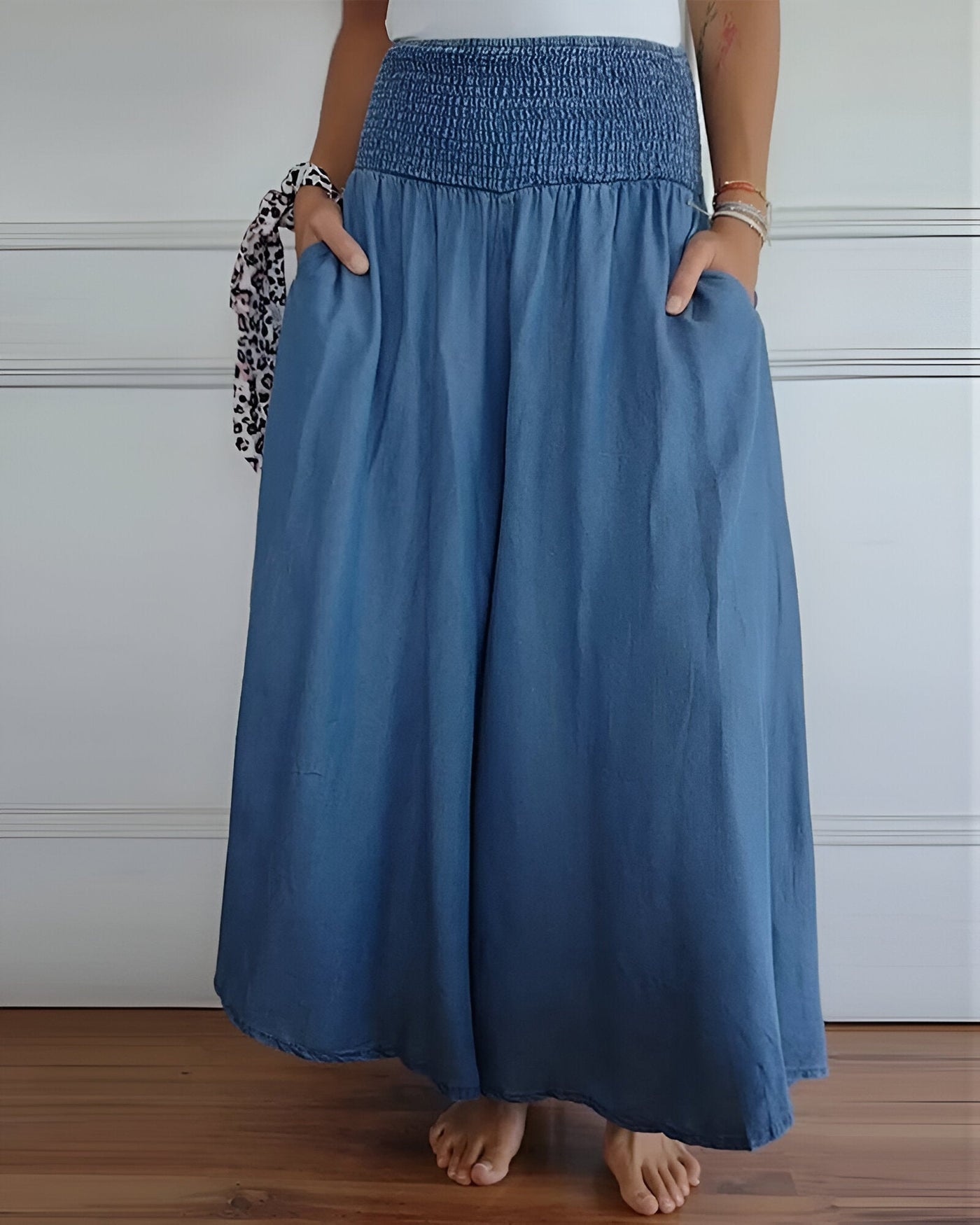 Amalia™ | Pantalon à Ceinture Élastique