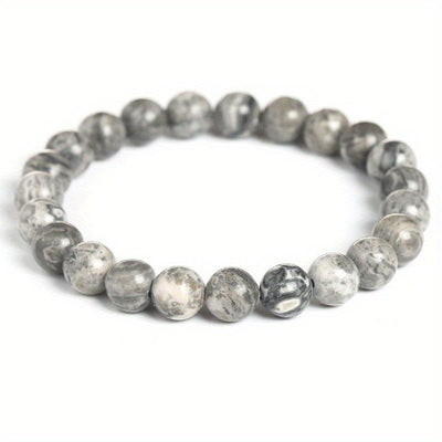 Bracelet boule en pierre de lune