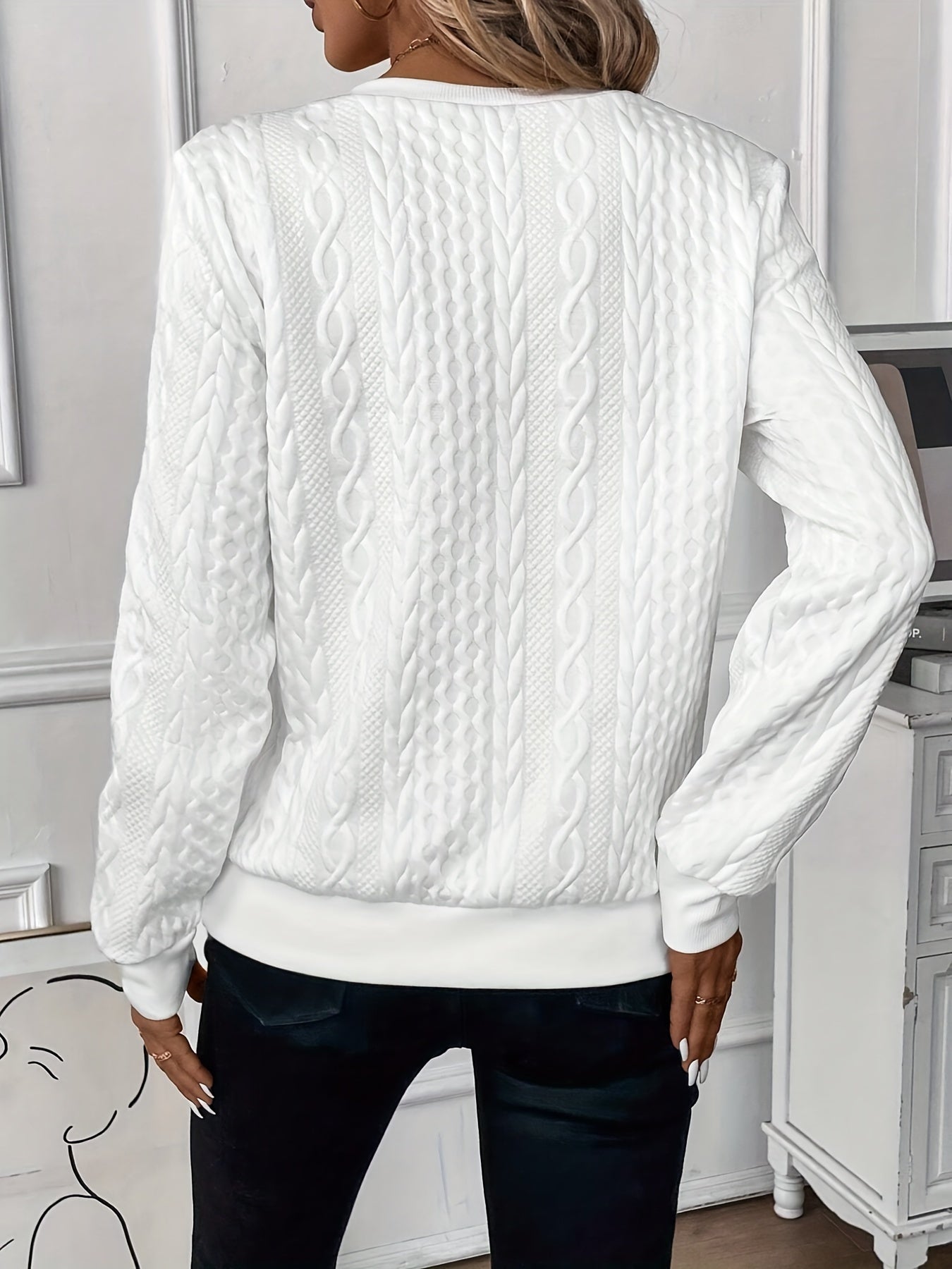 Élégant Pull Zippé Confortable