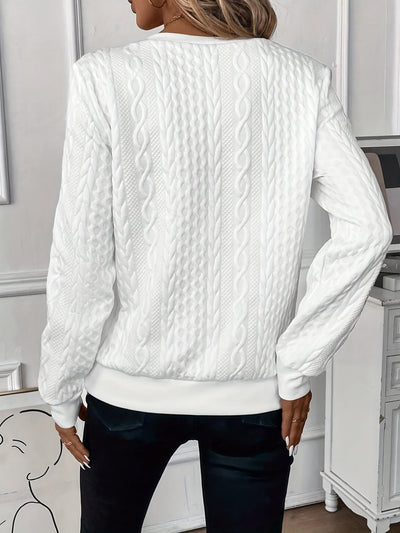 Élégant Pull Zippé Confortable