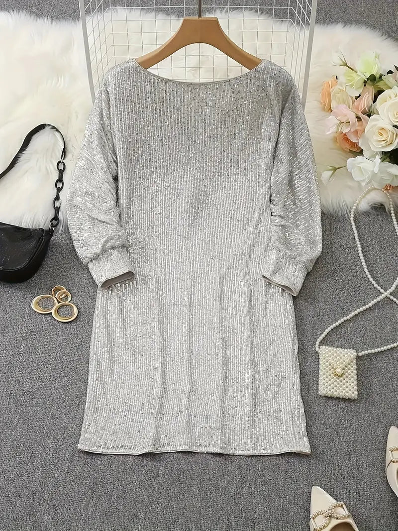 Anna | Robe à paillettes soirée pour femme | Mini