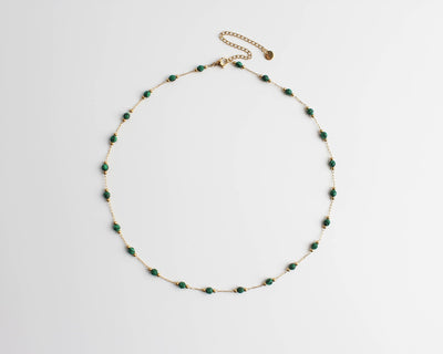 Sophia – Collier – Pierre naturelle – Acier inoxydable