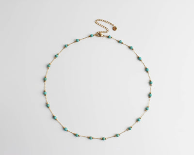 Sophia – Collier – Pierre naturelle – Acier inoxydable