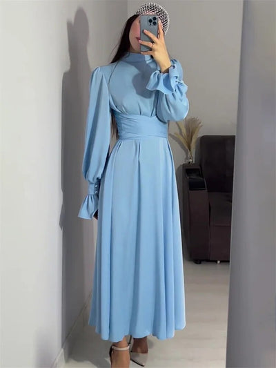 Selah | Robe Maxi Élégante Émeraude Majestueuse pour Femme