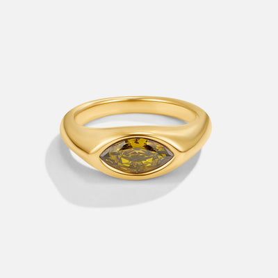 Bague en cristal vert Arizona